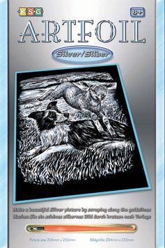 Набор для творчества Sequin Art ARTFOIL SILVER Овчарка SA0606 фото