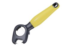 Відкривачка Ardesto Gemini, сірий/жовтий, нерж. сталь, пластик з софт тач - купити в інтернет-магазині Coolbaba Toys