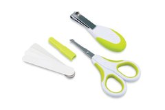 Набір по догляду за дитиною Nuvita 0м+ Салатовий Безпечні ножиці з акс. NV1138Lime - купити в інтернет-магазині Coolbaba Toys