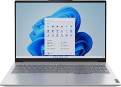 Lenovo Ноутбук ThinkBook 16-G6 16" WUXGA IPS AG, Intel i7-13700H, 32GB, F1TB, UMA, Win11P, сірий 21KH008SRA фото