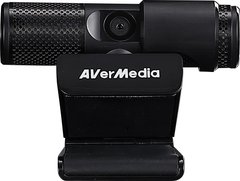 Веб-камера AVerMedia Live Streamer CAM 313 1080p30, fixed focus, black - купити в інтернет-магазині Coolbaba Toys