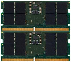 Kingston Память ноутбука DDR5 32GB KIT (16GBx2) 5600 KVR56S46BS8K2-32 фото