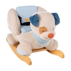 Nattou качалка песик Джим 333139 - купити в інтернет-магазині Coolbaba Toys