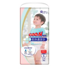 Трусики-підгузки GOO.N Plus для дітей 12-20 кг (розмір Big (XL), унісекс, 38 шт) - купити в інтернет-магазині Coolbaba Toys