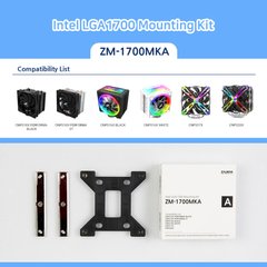 Крепления для LGA1700 Zalman ZM-1700MKA CNPS10X PERFORMA BLACK/WHITE, CNPS10X PERFORMA ST, CNPS16X BLACK/WHITE, CNPS17X, CNPS20X ZM-1700MKA фото