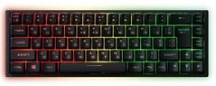 Клавіатура 2E GAMING KG350 RGB 68key USB Black UKR 2E-KG350UBK фото