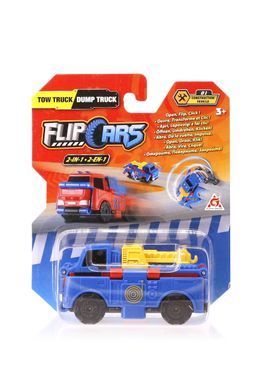Flip Cars Машинка-трансформер 2 в 1 Кран и Самосвал EU463875-01 фото