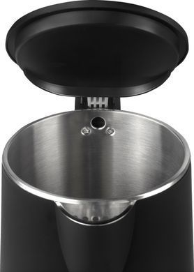 Gorenje Электрочайник, 1,5л, 2,200 Вт, корпус- нержав., Strix, матовый, черный K15DWBK фото