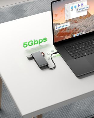 Belkin Хаб USB-C 7в1 Multiport Dock 100Вт AVC023HQSGY фото
