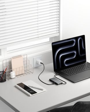 Belkin Хаб USB-C 7в1 Multiport Dock 100Вт AVC023HQSGY фото