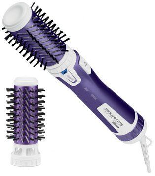Rowenta Фен-щітка Brush Activ Volume&Shine, 1000Вт, 2 режими, іоніз-я, хол. обдув, оберт. насадок, кераміка, фіолетовий CF9530F0 фото