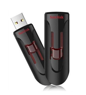 SanDisk Накопитель 32GB USB 3.0 Type-A Cruzer Glide Чёрный SDCZ600-032G-G35 фото
