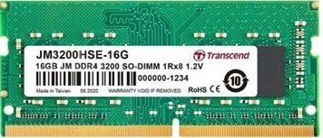 Transcend Память ноутбука DDR4 16GB 3200 JM3200HSE-16G фото