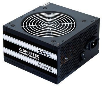 Chieftec Блок живлення Smart (500W), >85%, 120мм, 1xMB 24pin(20+4), 1xCPU 8pin(4+4), 2xMolex, 3xSATA, 1xPCIe 8pin(6+2) GPS-550A8 фото