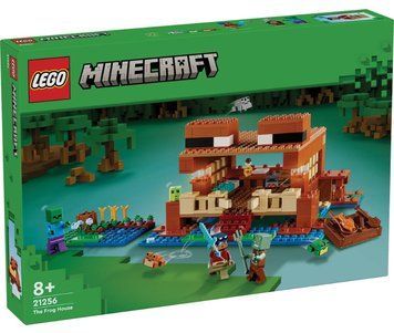 LEGO Конструктор Minecraft Дом в форме лягушки 21256 фото