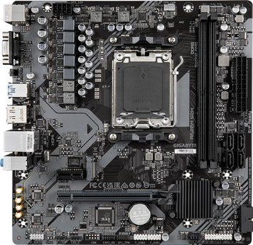Gigabyte Материнська плата GIGABYTE A620M S2H sAM5 A620 2xDDR5 M.2 HDMI DP D-Sub mATX A620M_S2H фото