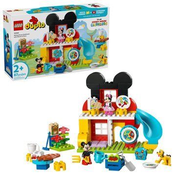 LEGO Конструктор LEGO DUPLO Disney Міккі Маус: Клубний будинок з Мінні та Плуто 10465 фото