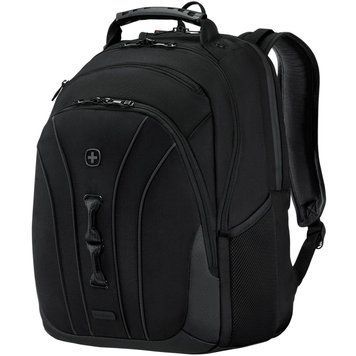 Wenger Icons Backpack, Legacy Black Series, 16" Laptop Backpack, Black 653629 фото