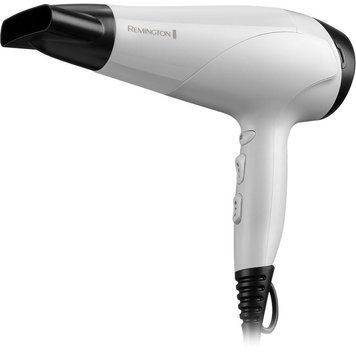 Remington Фен Ionic Dry, 2200Вт, 3 режими,турмалинова іоніз-я, хол. обдув, білий D3194 фото
