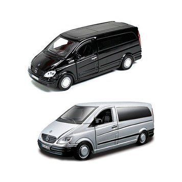 Автомодель - MERCEDES-BENZ VITO (серебристый, 1:32) 18-43028 фото