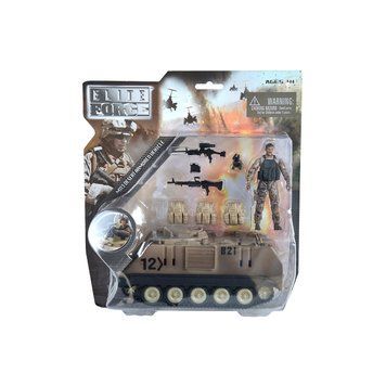 Игровой набор ELITE FORCE &mdash;БРОНЕТРАНСПОРТЕР M113 (БТР, фигурка, аксесс.) 101857 фото