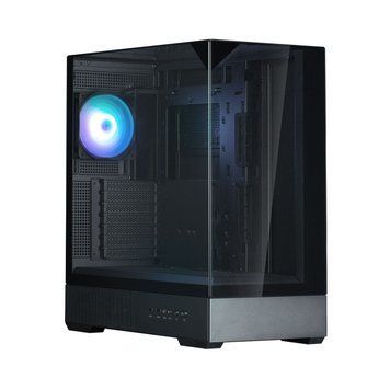 Zalman Корпус P40 Prism без БЖ, 2xUSB3.0, 1xUSBType-C, 1x120мм ARGB, VGA 420мм, LCS ready, TG 3x Panels, ATX, чорний P40PRISMBLACK фото