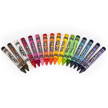 Cra-Z-Art Cra-Z-Art Wax Crayons Easily Washable, Large, 16 pcs 10204CRA фото