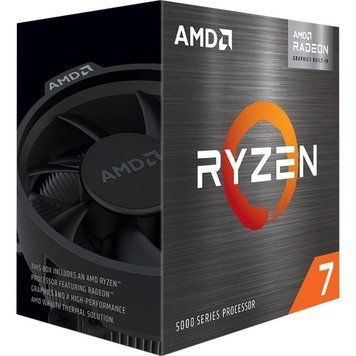 AMD CPU Ryzen 7 5700G 8C/16T 3.8/4.6GHz Boost 16Mb Radeon Graphics AM4 65W Wraith Stealth cooler Box 100-100000263BOX фото