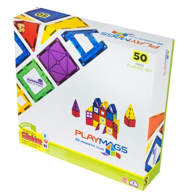 Конструктор Playmags магнитный набор 50 эл. PM152 фото