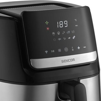 Sencor Мультипечь Vita, 1600Вт, чаша-6.5л, сенсорное управл., 10 программ, нерж. сталь, пластик, черный SFR6600SS-EUE3 фото