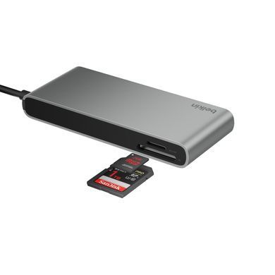 Belkin Хаб USB-C 7в1 Multiport Dock 100Вт AVC023HQSGY фото