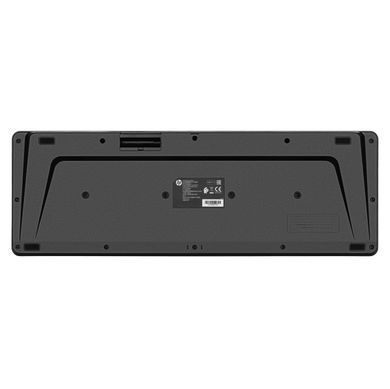 HP Клавіатура мембранна 220, 104key, WL, EN/UK, чорний 805T2AA фото