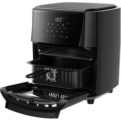 Electrolux Мультипіч 1800Вт, чаша-12л, сенсорне керування, 12 авто. програм, віконце, пластик, чорний EAF12B фото