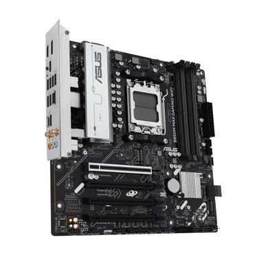ASUS Материнcька плата B850M MAX GAMING WIFI sAM5 B850 4xDDR5 M.2 HDMI DP WiFi BT mATX 90MB1LL0-M0EAY0 фото