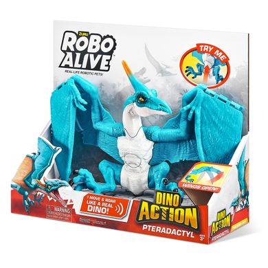 Інтерактивна іграшка ROBO ALIVE серії "Dino Action" - ПТЕРОДАКТИЛЬ 7173 фото