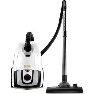 Karcher Пылесос мешковый VC 2.8, 700Вт, мешок-2л, НЕРА, белый 1.198-031.0 фото