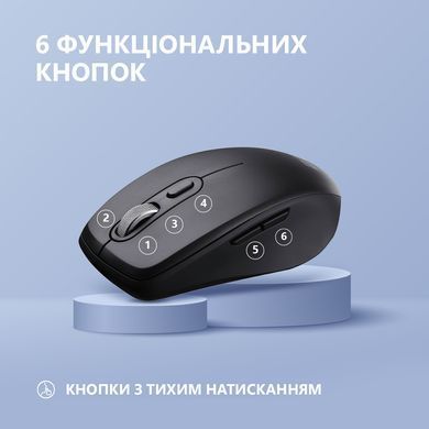 2E Миша MF225 Silent, WL/BT, чорний 2E-MF225WBK фото