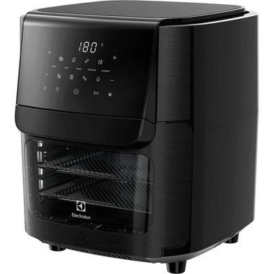 Electrolux Мультипіч 1800Вт, чаша-12л, сенсорне керування, 12 авто. програм, віконце, пластик, чорний EAF12B фото