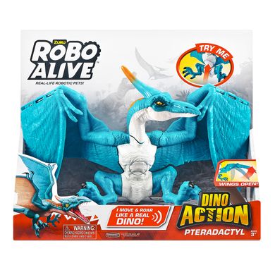 Інтерактивна іграшка ROBO ALIVE серії "Dino Action" - ПТЕРОДАКТИЛЬ 7173 фото