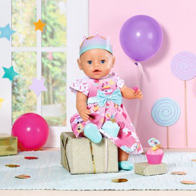 Набор одежды для куклы BABY BORN - ДЕНЬ РОЖДЕНИЯ ДЕЛЮКС (43 cm) 834152 фото