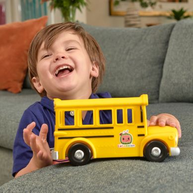 Ігровий набір CoComelon Feature Vehicle Жовтий Шкільний Автобус зі звуком CMW0015 фото