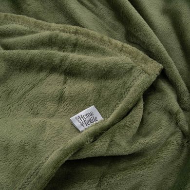 ARDESTO Плед Flannel, 200x220 см, 100% полиэстер, зеленый