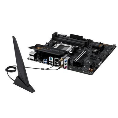 ASUS Материнcька плата A620M-F GAMING WIFI sAM5 A620 4xDDR5 HDMI DP Wi-Fi BT mATX 90MB1KT0-M0EAY0 фото