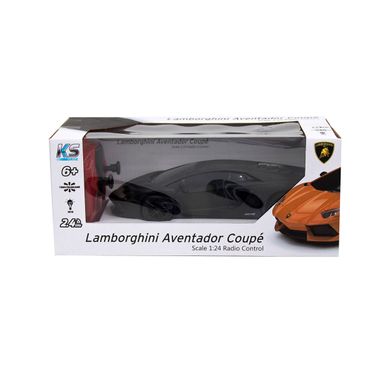 Автомобиль KS DRIVE на р/у - LAMBORGHINI AVENTADOR LP 700-4 (1:24, 2.4Ghz, черный) 124GLBB фото