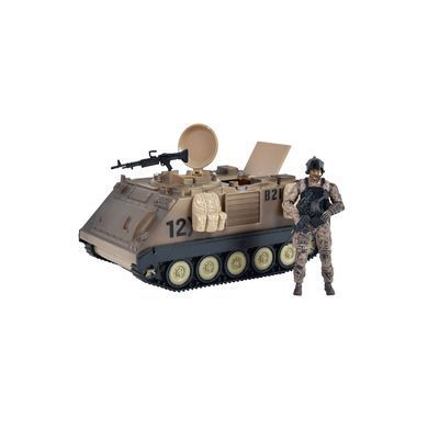 Игровой набор ELITE FORCE &mdash;БРОНЕТРАНСПОРТЕР M113 (БТР, фигурка, аксесс.) 101857 фото