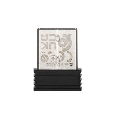 HP Клавіатура мембранна 220, 104key, WL, EN/UK, чорний 805T2AA фото