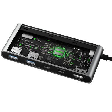 Belkin Хаб USB-C 7в1 Multiport Dock 100Вт AVC023HQSGY фото