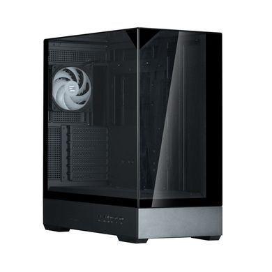 Zalman Корпус P40 Prism без БП, 2xUSB3.0, 1xUSBType-C, 1x120мм ARGB, VGA 420мм, LCS ready, TG 3x Panels, ATX, чёрный P40PRISMBLACK фото