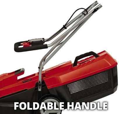 Einhell Газонокосарка акумуляторна GE-CM 18/32 Li-Solo PXC 18В 32см 25л 8.5кг (без АКБ та ЗП) 3413256 фото
