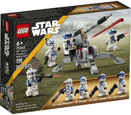 Конструктор LEGO Star Wars TM Боевой отряд бойцов-клонов 501-го легиона 75345 фото